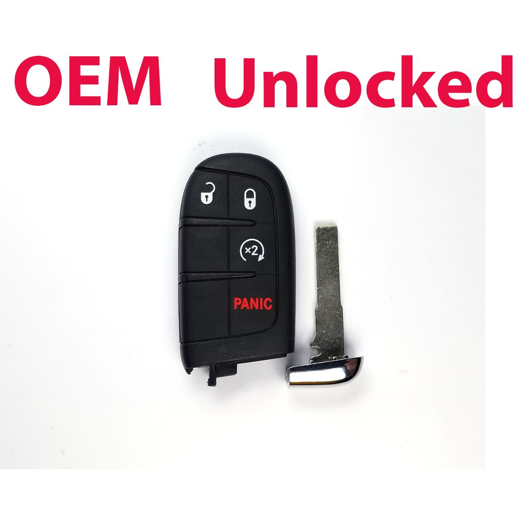 Unlocked OEM Chrysler 200 Smart Key 5B - Remote Start & Trunk Release M3M-40821302